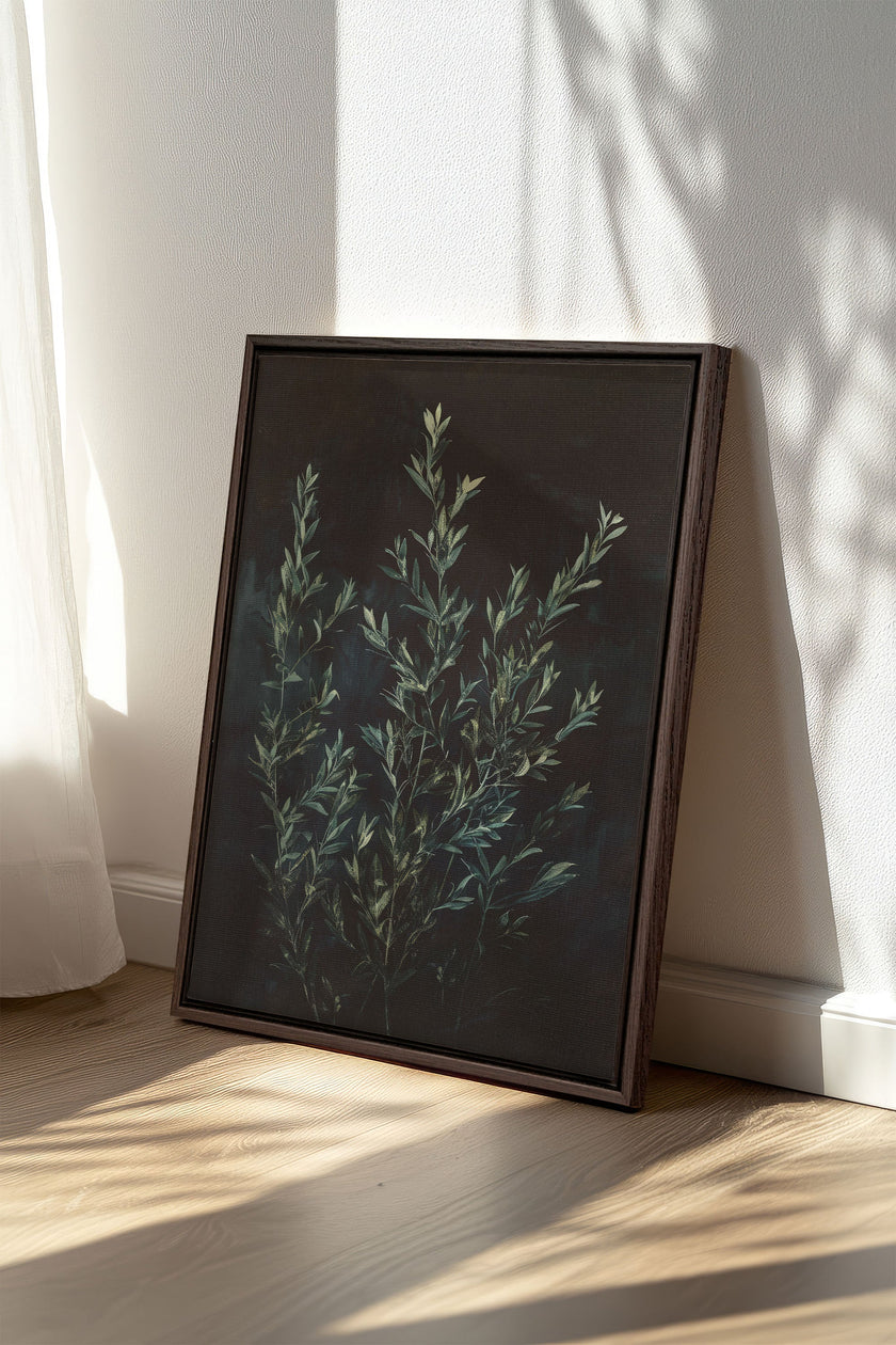 SOUS-BOIS, Oeuvre sur toile étirée