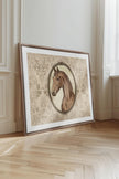 GRÂCE ROYALE, Oeuvre sur toile étirée