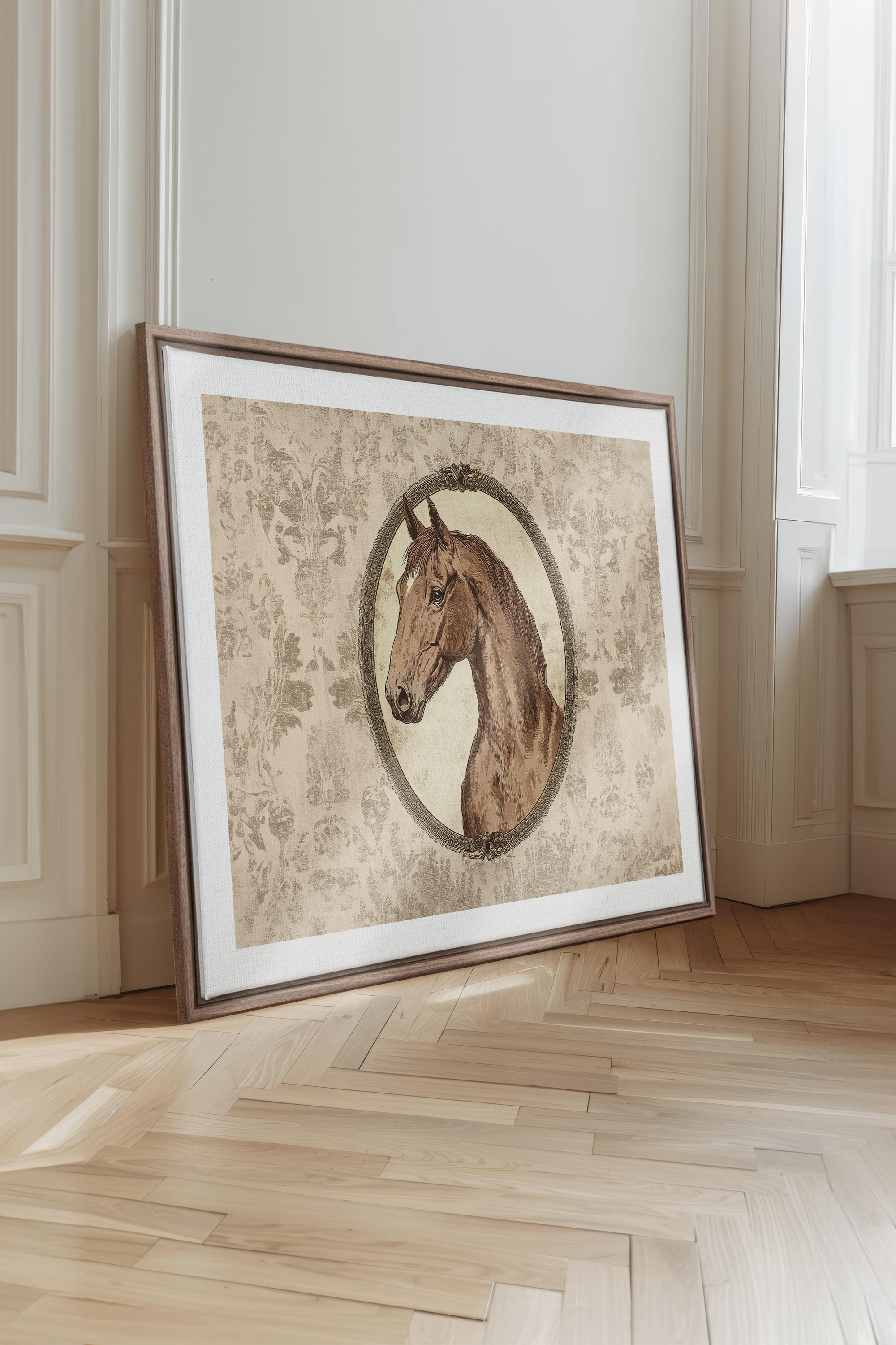 GRÂCE ROYALE, Oeuvre sur toile étirée