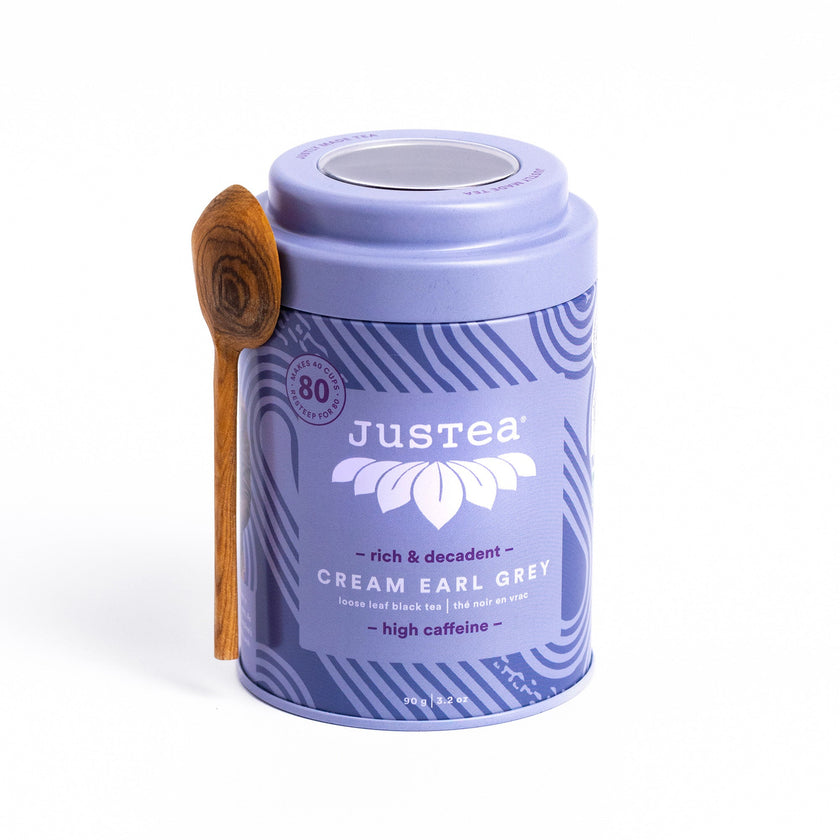 JusTea - Cream Earl Grey Tin (90g)