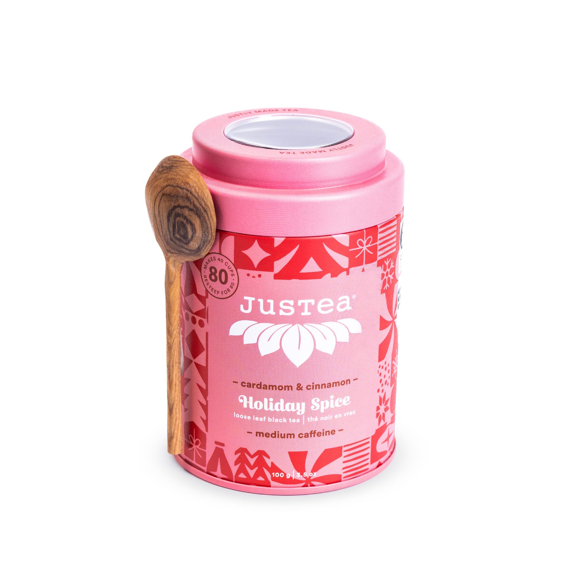 JusTea - Holiday Spice Tin (100g)
