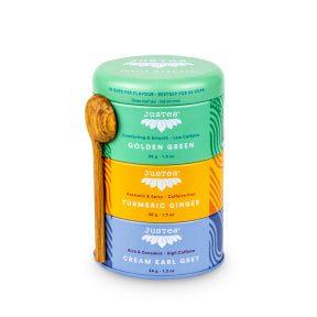 JusTea - Loose Leaf Assorted Tea Trio Tin (110g)