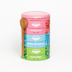JusTea - Loose Leaf Holiday Tea Trio Tin (97g)