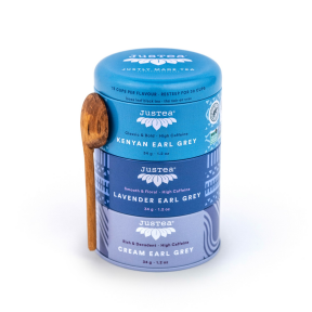 JusTea - Earl Grey Trio Tin (102g)