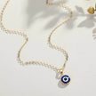 Blue eye pendant Alloy necklace chain Fashion Accessories