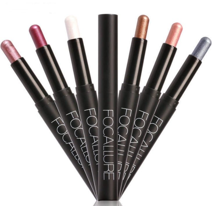 Focallure 2-in-1 Eyeshadow & Eyeliner Pencil – Shimmer Metallic Colours (15 Shades)