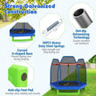 7 Feet Kids Recreational Bounce Jumper Trampoline