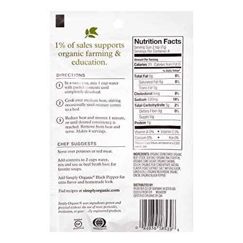 Simply Organic - Brown Gravy Seasoning Mix (28g)