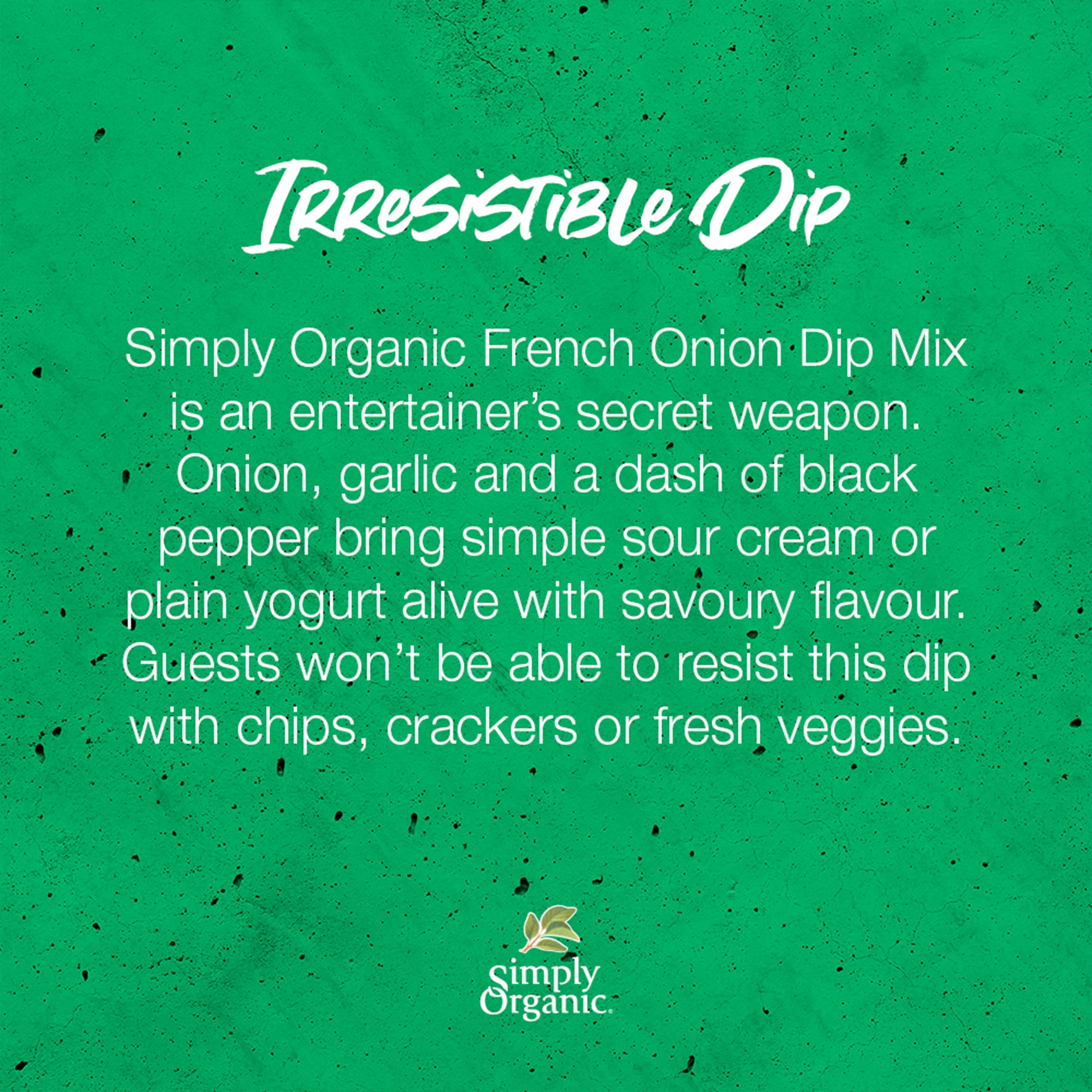 Simply Organic - French Onion Dip Mix (31g)