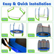 7 Feet Kids Recreational Bounce Jumper Trampoline