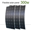 100-300w flexible solar panels 12/24v + inverter KIT