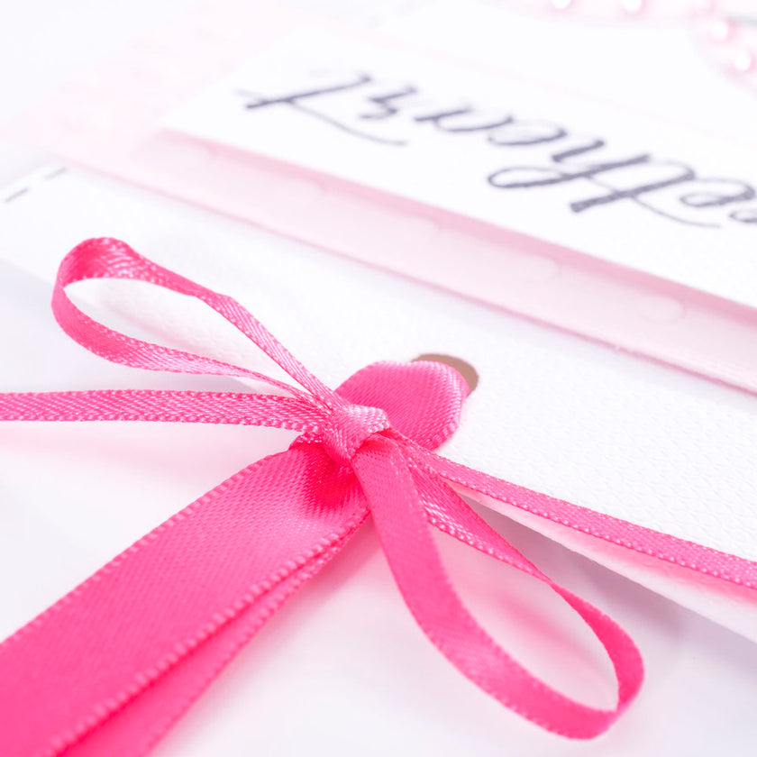 Vaessen Creative Satin Ribbon 3mmx10m Pink
