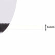 Vaessen Creative Satin Ribbon 6mmx10m White