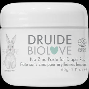 DRUIDE Laboratories - Baby No Zinc Paste Diaper Rash (60g)