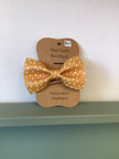 Raw Earth Bowtique Yellow Polka Dot Headband