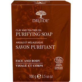 DRUIDE Laboratories - Purifying Clay & Tea Tree Soap Bar (100g)