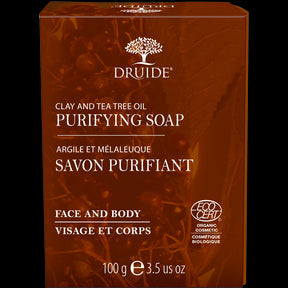 DRUIDE Laboratories - Purifying Clay & Tea Tree Soap Bar (100g)