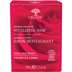 DRUIDE Laboratories - Vitalizing Ginseng & Rose Soap (100g)