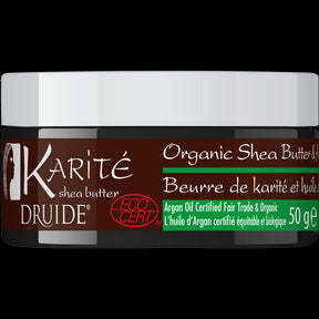DRUIDE Laboratories - Organic Shea Butter & Argan Oil (50g)