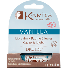 DRUIDE Laboratories - Shea Butter & Vanilla Lip Balm (5g)