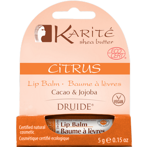 DRUIDE Laboratories - Shea Butter & Citrus Lip Balm (5g)