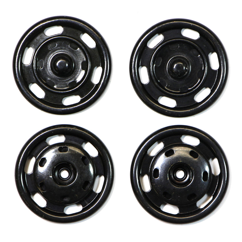 Snap Fasteners  - size 30mm ( 1 1⁄8″) - 2 sets