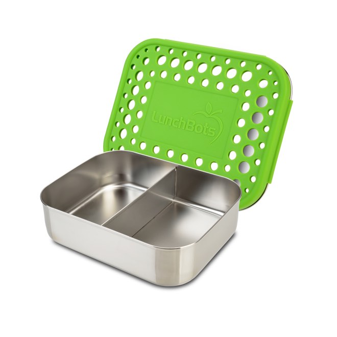 Lunchbots Medium Duo Bento Box