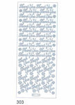 Deco Stickers - Thank You