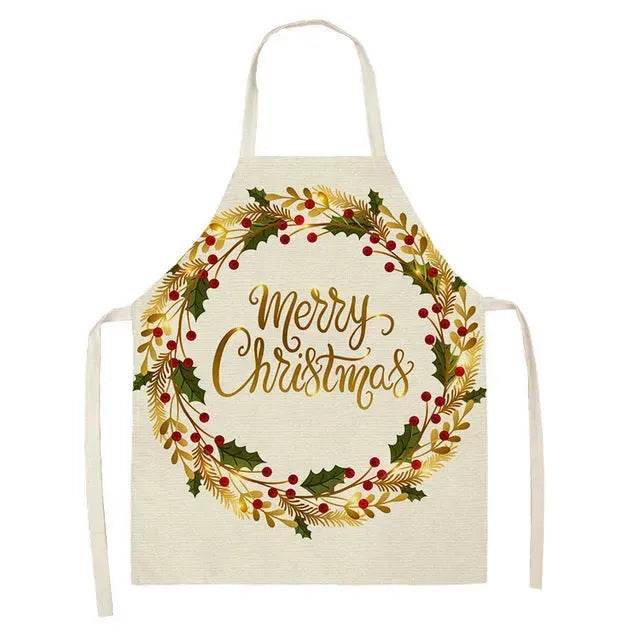 Personalized Christmas Aprons gifts idea for chefs bakers