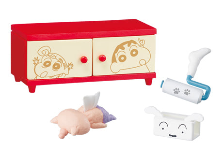 Crayon Shin-chan Room (1 Random Box) (Re-ment Blind Box)