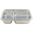 Ukonserve 2 Compartment Stainless Steel Food-Storage Container