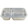 Ukonserve 2 Compartment Stainless Steel Food-Storage Container