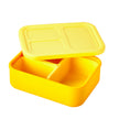 Lunchbots Build-A-Bento Medium Platinum Silicone Bento Box