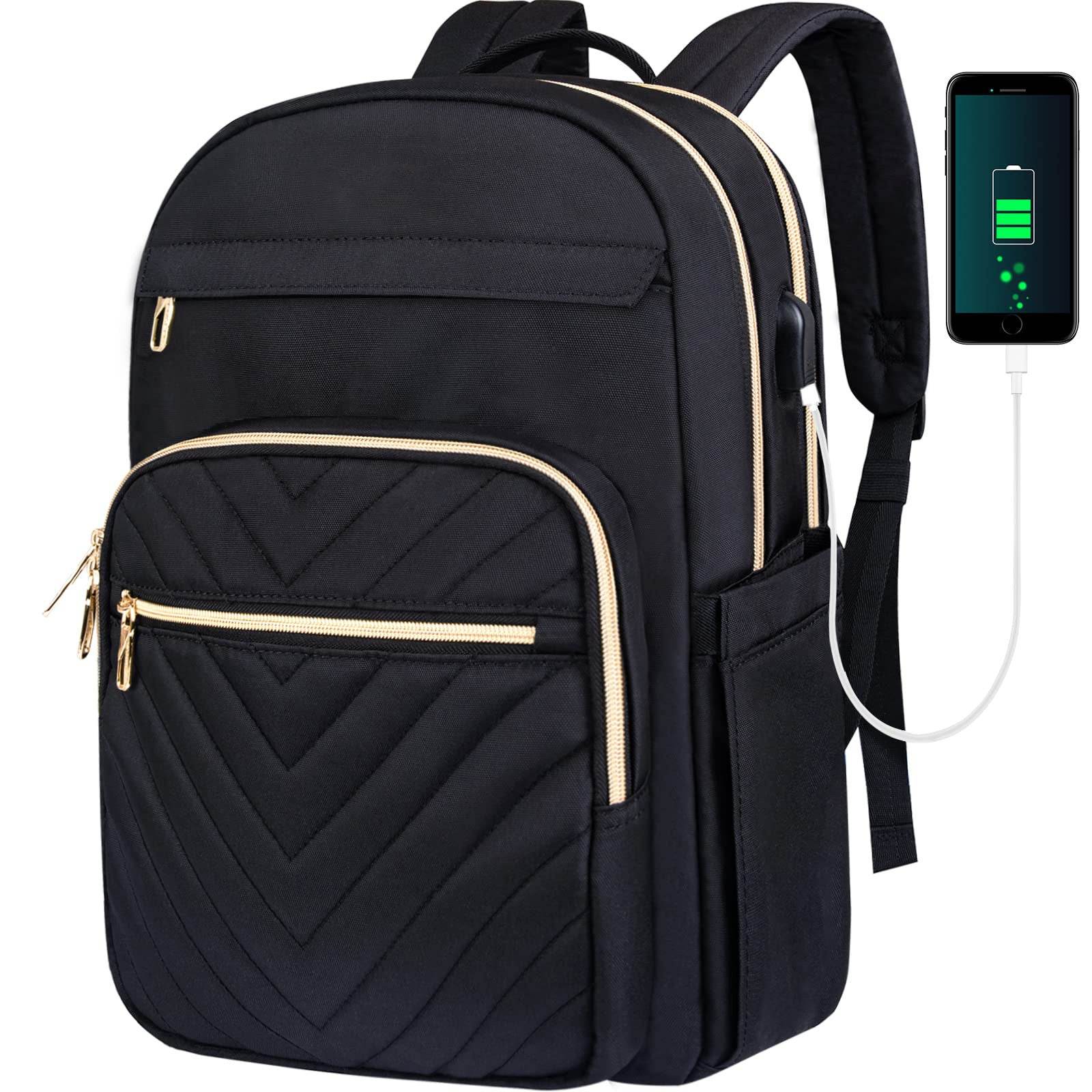 Plain Large Capacity College and High School Backpack