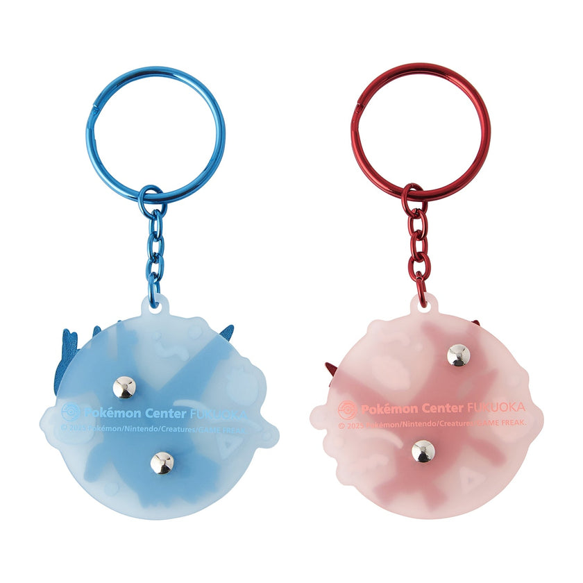 Pokémon Center Latias and Latios Fukuoka Keychain (Pokémon Center Japan)