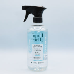 Liquid Earth - Mint Shine - Natural Window Cleaner (473ml)