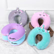 U-Shaped Memory Foam Travel Neck Pillow – Slow Rebound Car & Nap Pillow in 5 Colours