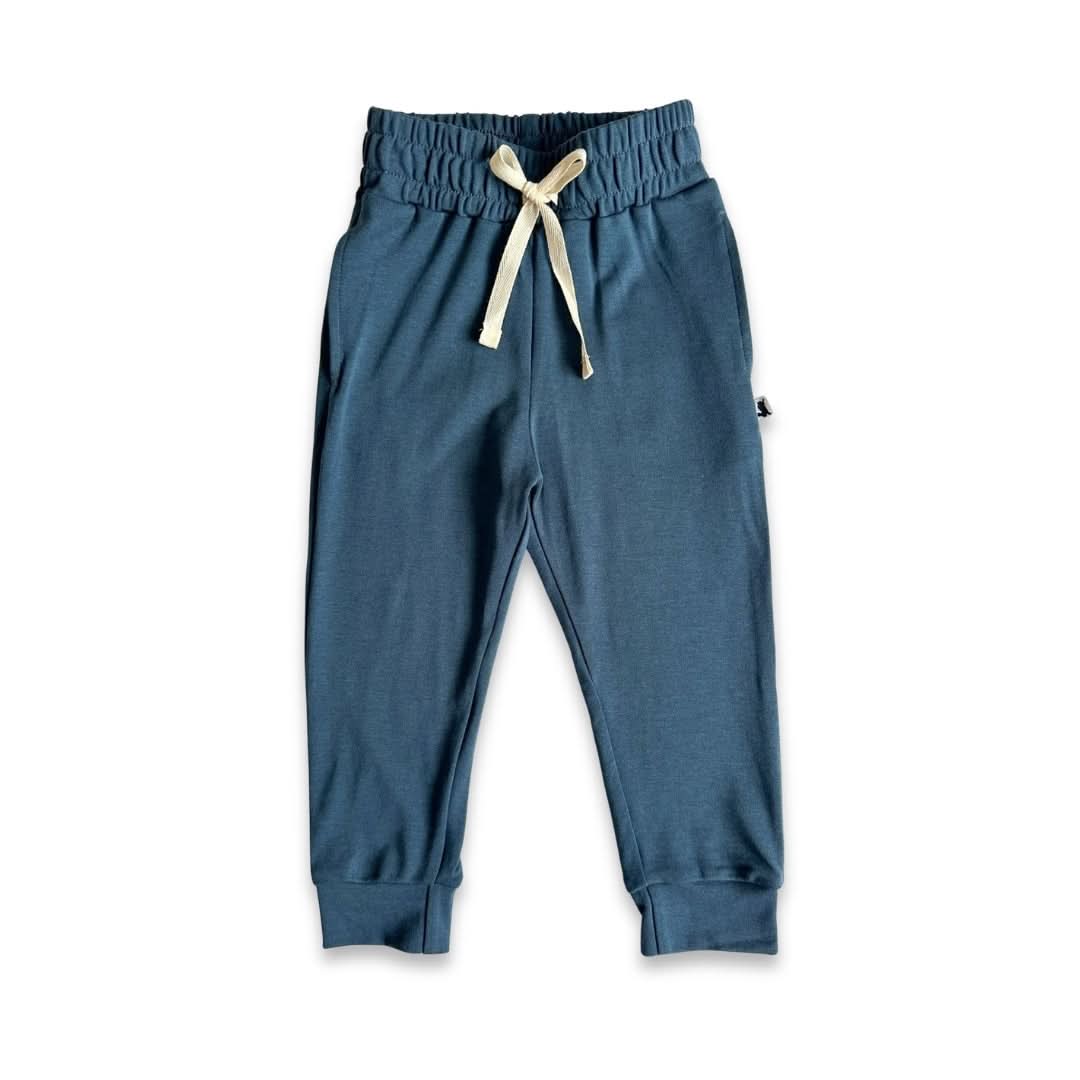 Kids Bamboo Lightweight Joggers | Navy