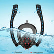 Scuba Diving Mask Canada | PC Lens Kids and Adult Sizes | Black Blue Orange Pink