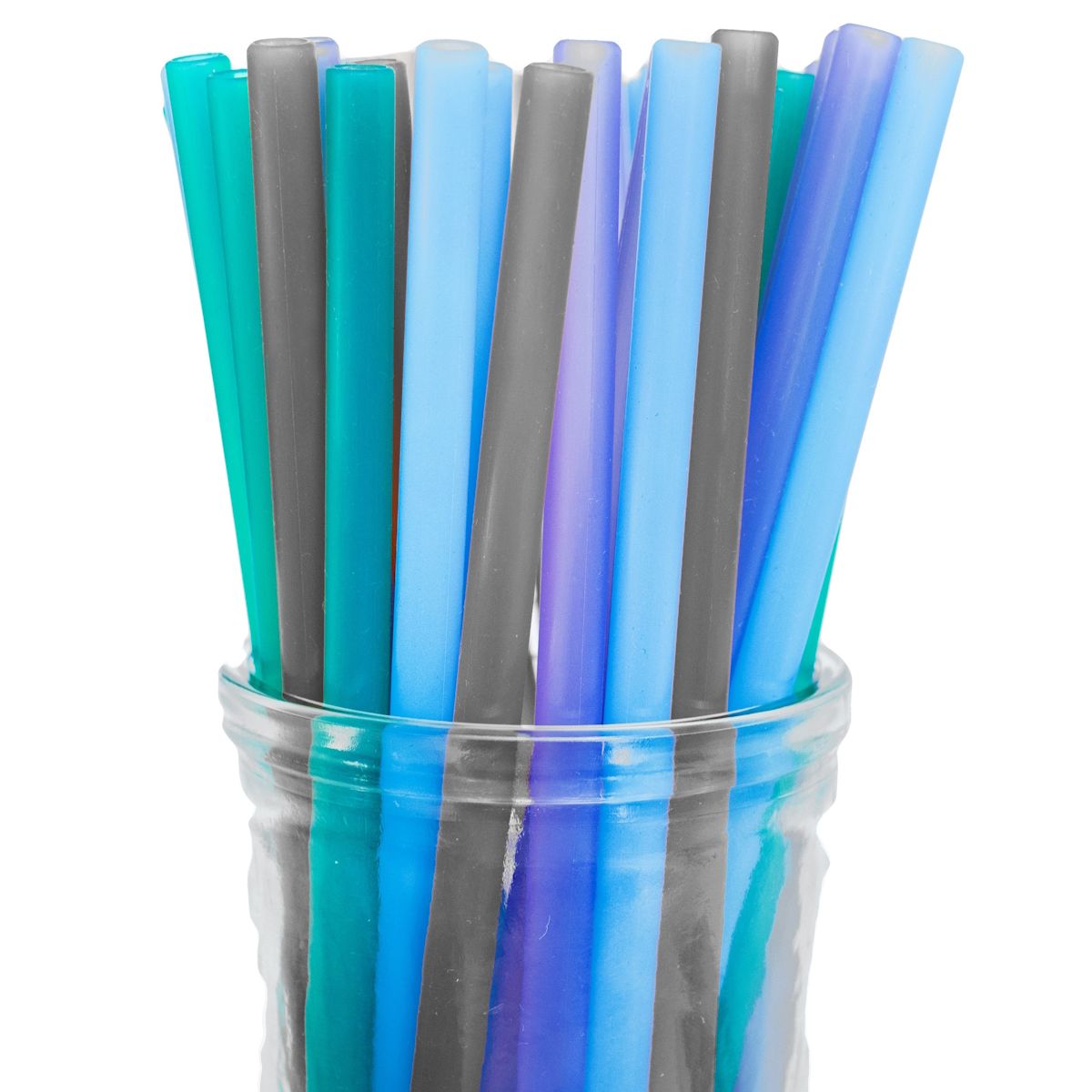 Colibri Reusable Silicone Straws (24-pack)