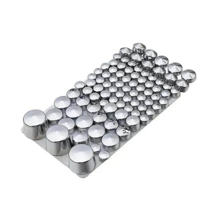 87pcs Motorcycle Chrome ABS Bolt Toppers Kit Softail Twin Cam 1984-2006