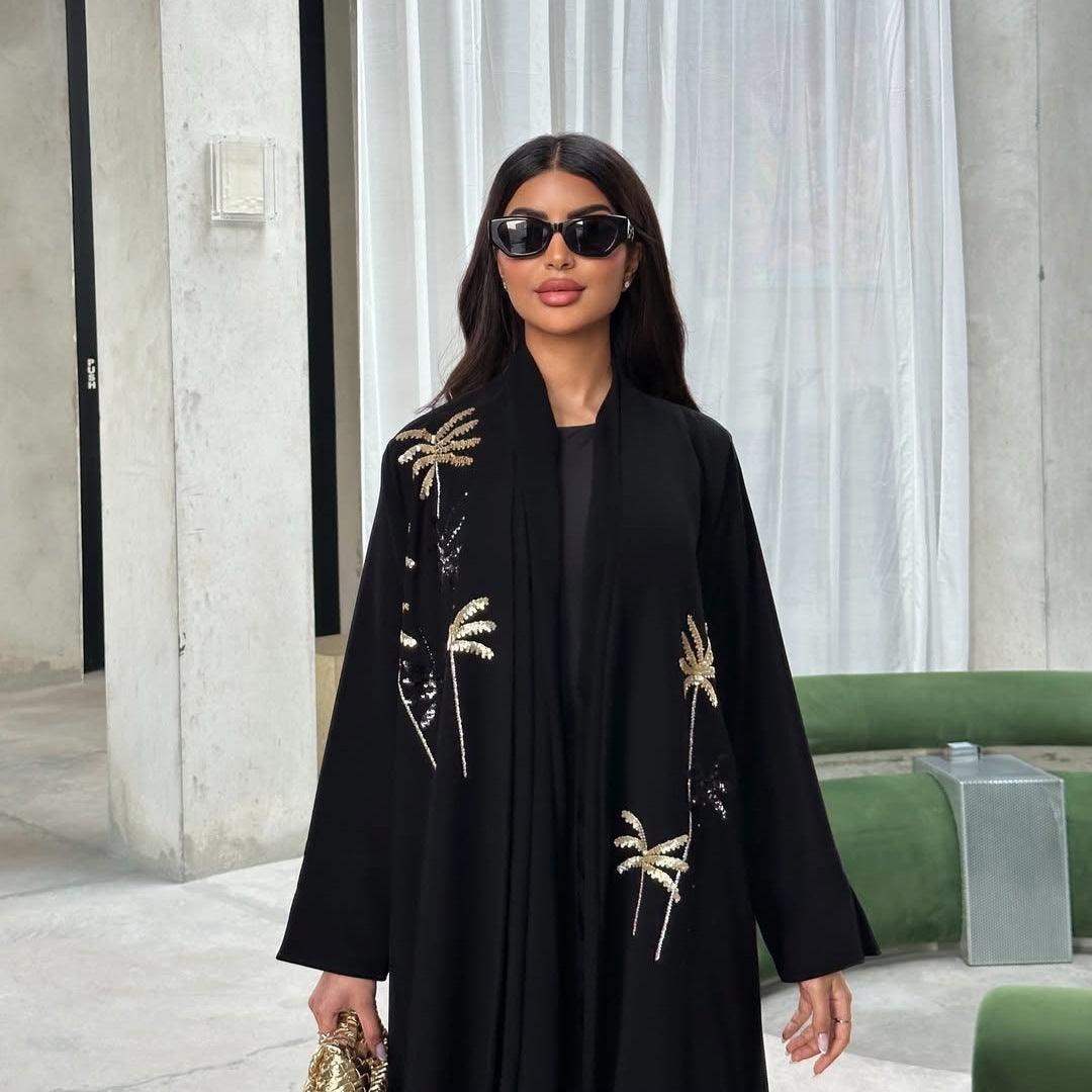 Fashion Muslim Women's Wear Embroidered Robe