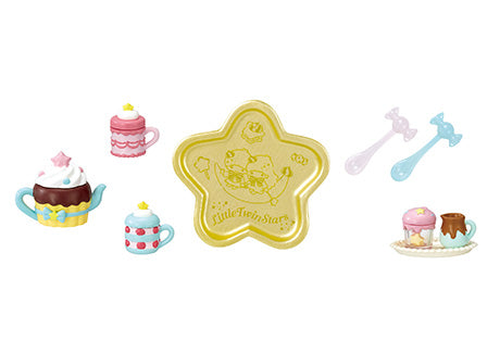 Sanrio: LittleTwinStars PASTEL SWEETS ROOM (1 Random Box) (Re-ment Blind Box)