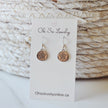 Qualicum Beach Sandollar Earrings