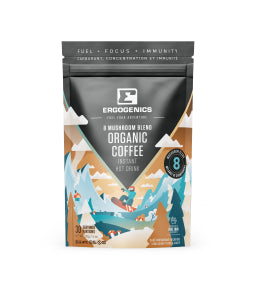 Ergogenics Nutrition - 8 Mushroom Blend - Instant Coffee (120g)