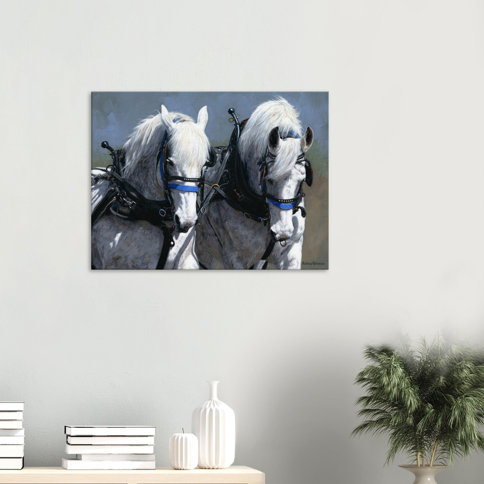 POWER AND GRACE Canvas Print