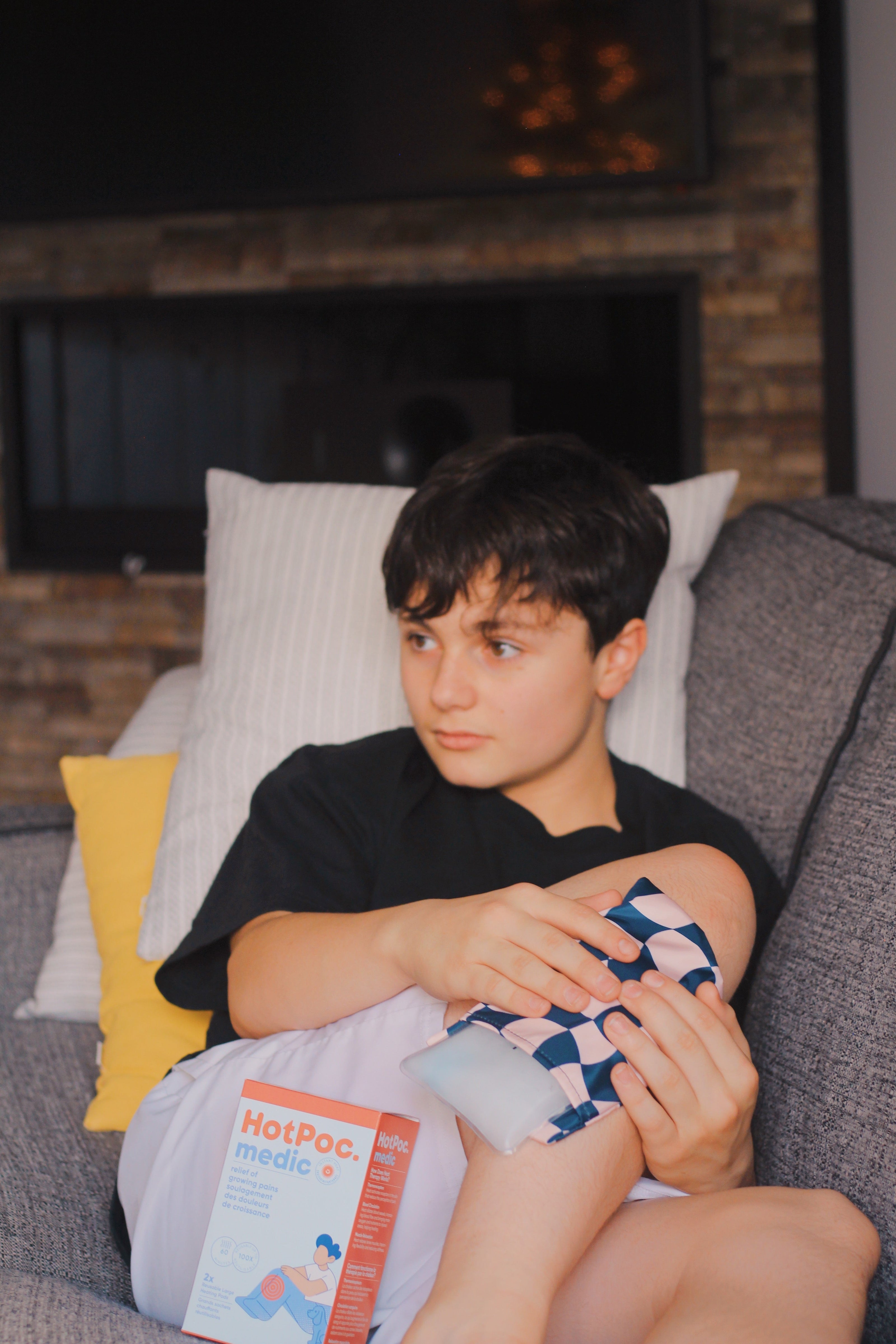 HotPoc medic Reusable Heat Pack for Kids — 2-Pack with Pouches