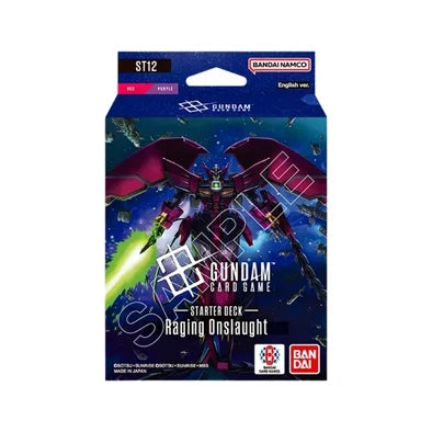 Gundam Card Game - Raging Onslaught - ST12 - Starter Deck