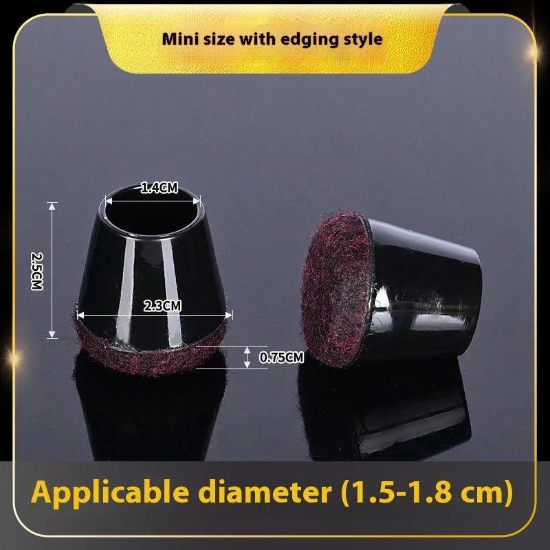 Quiet And Wear-resistant Non-slip Stool Booties Rubber Protective Sleeve
