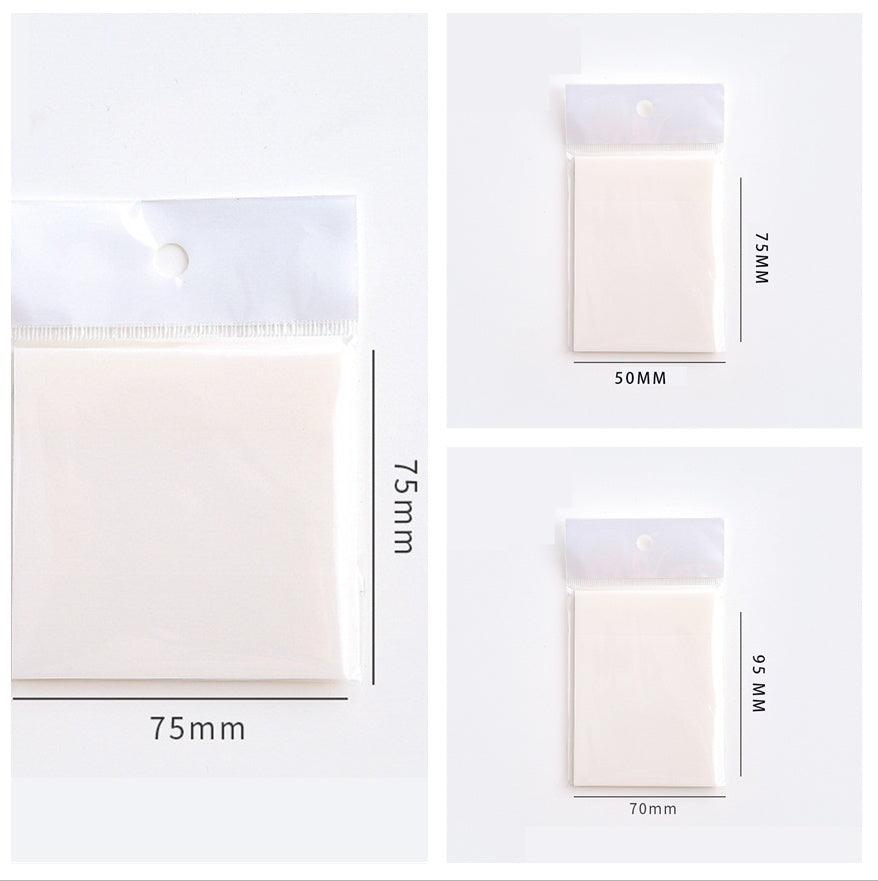 PET Transparent Waterproof Sticky Notes